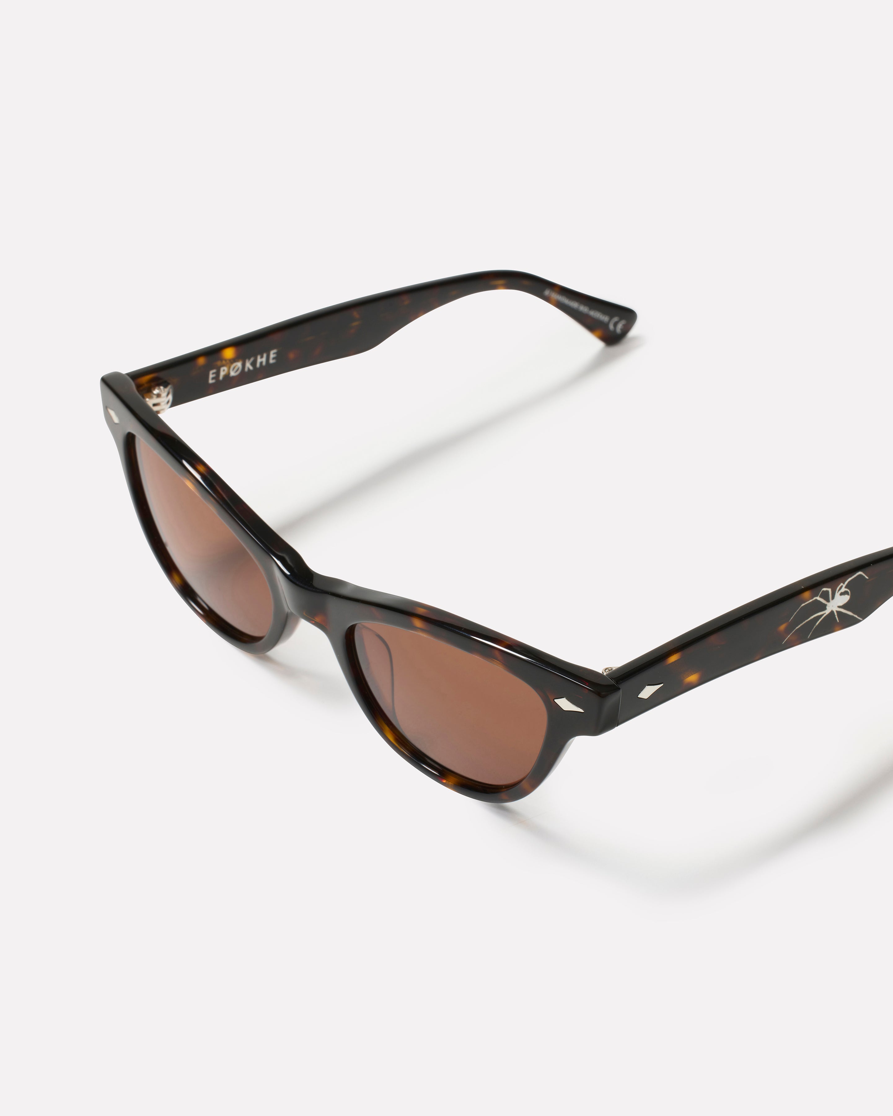 Veil Sunglasses | Dark Tortoise / Bronze Polished | Epokhe Eyewear