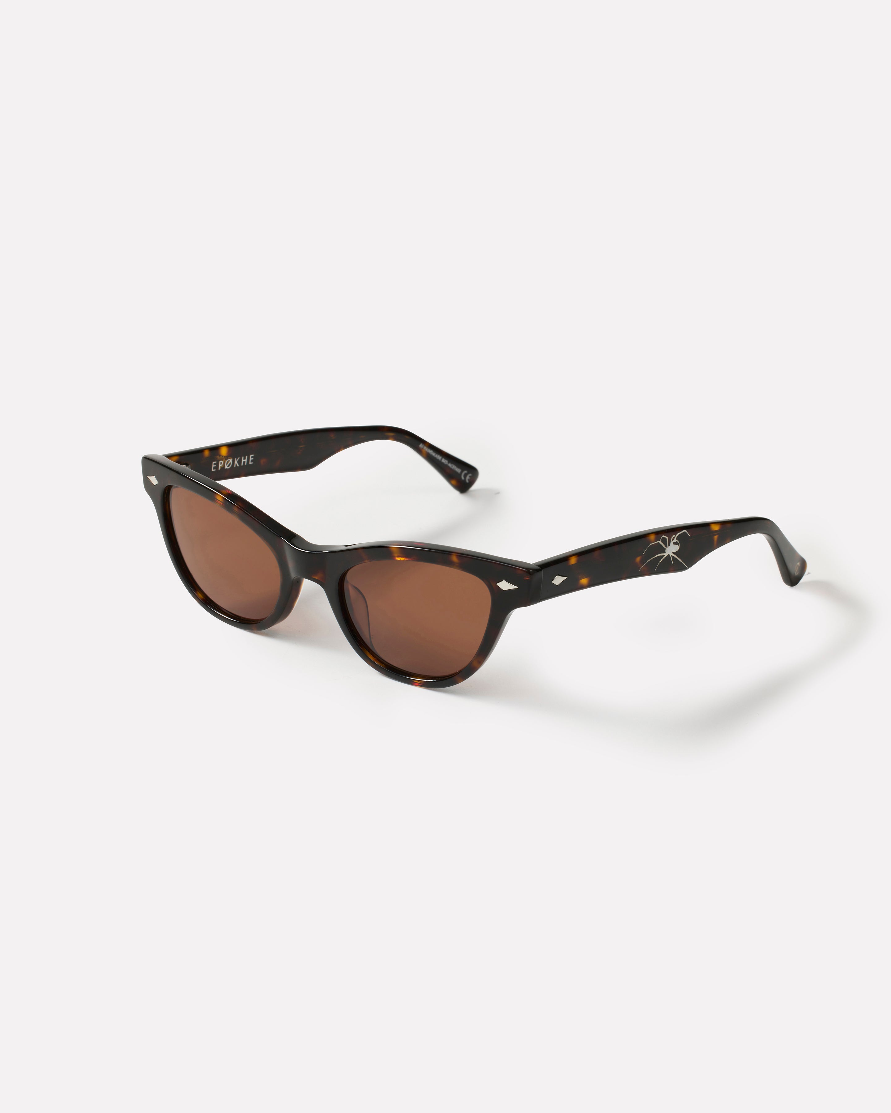 Epokhe cat eye sunglasses Guilty - Black Polished / Black main image 4