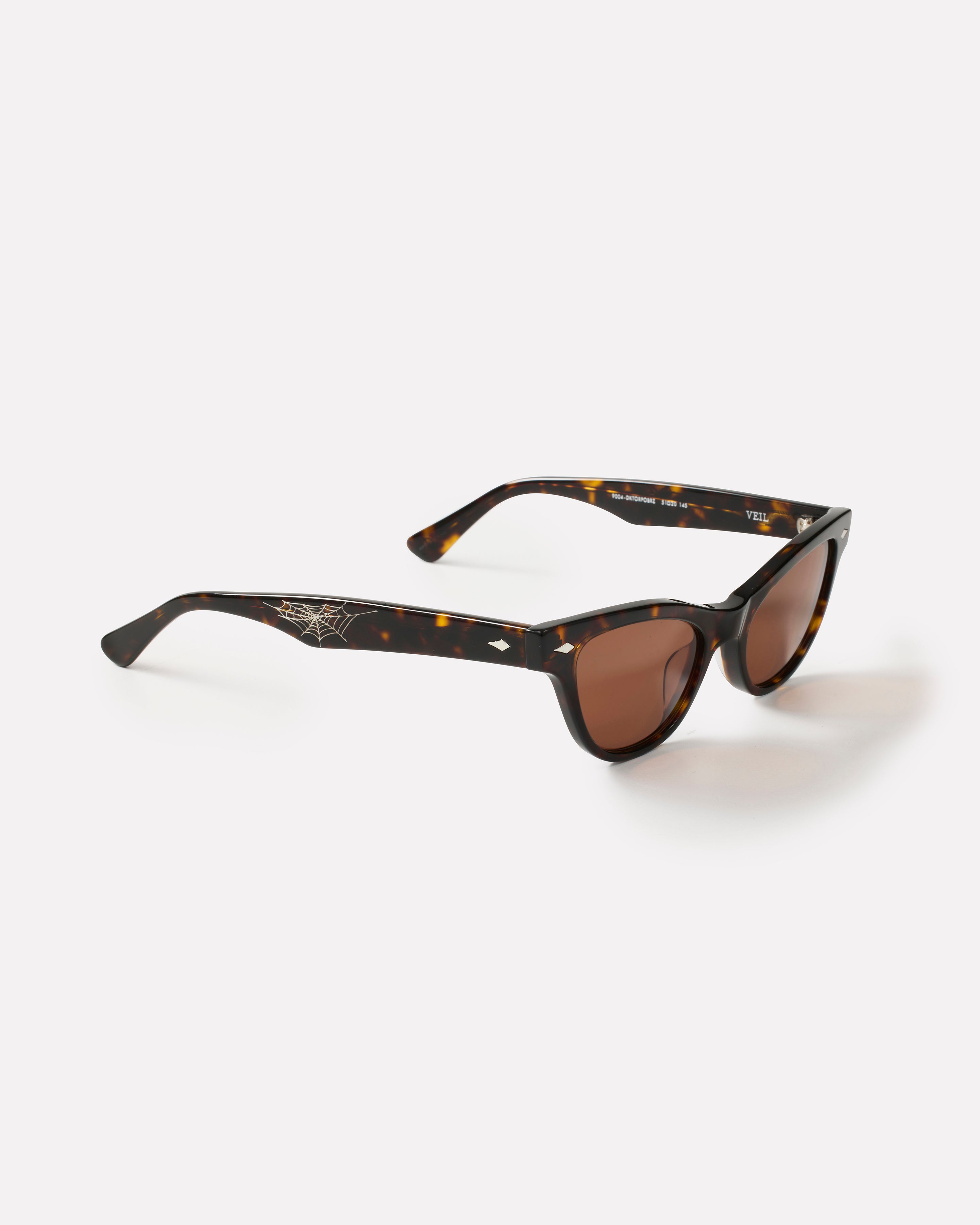 Veil Sunglasses | Dark Tortoise / Bronze Polished | Epokhe Eyewear