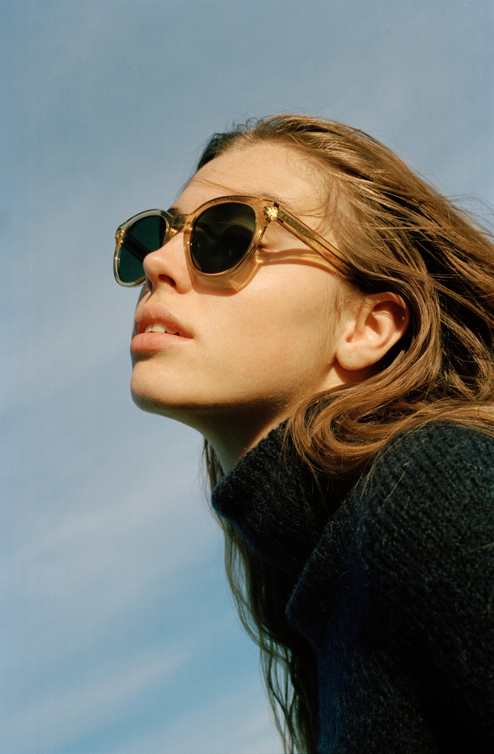 Anteka 2.0 - Smoked Crystal Polished / Green - EPOKHE EYEWEAR Sunglasses #