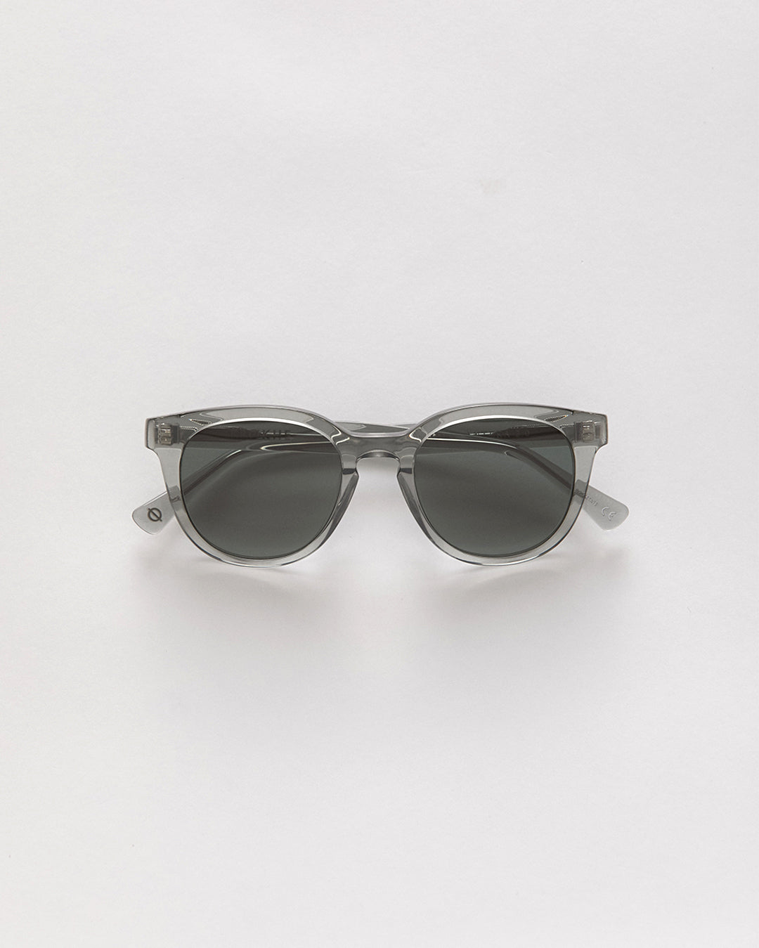 Anteka 2.0 - Smoked Crystal Polished / Green - EPOKHE EYEWEAR Sunglasses #