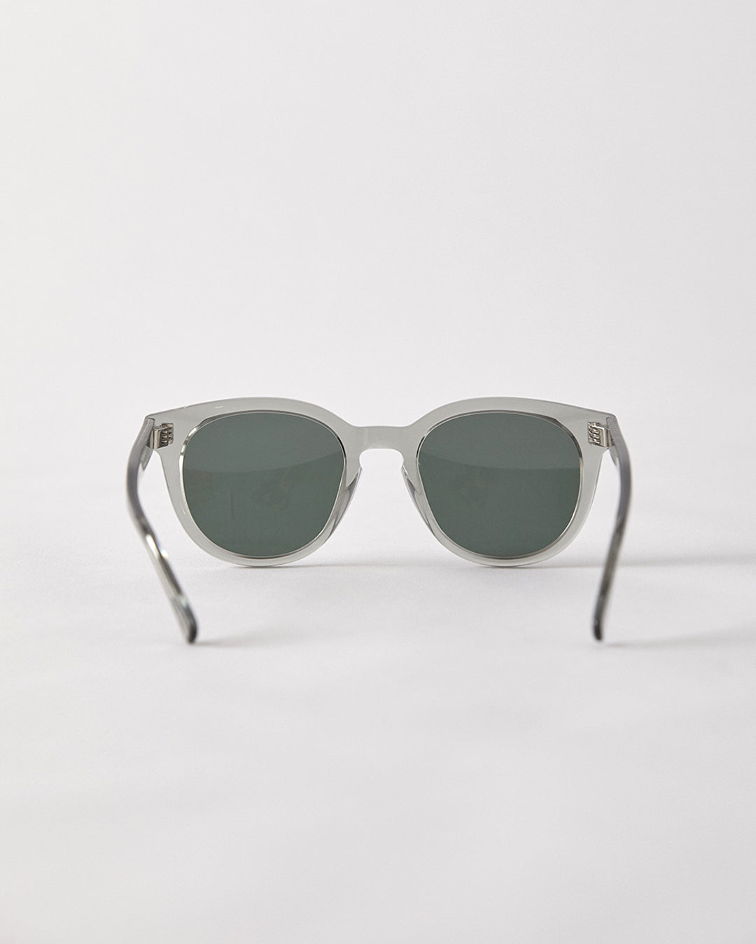 Anteka 2.0 - Smoked Crystal Polished / Green - EPOKHE EYEWEAR Sunglasses #