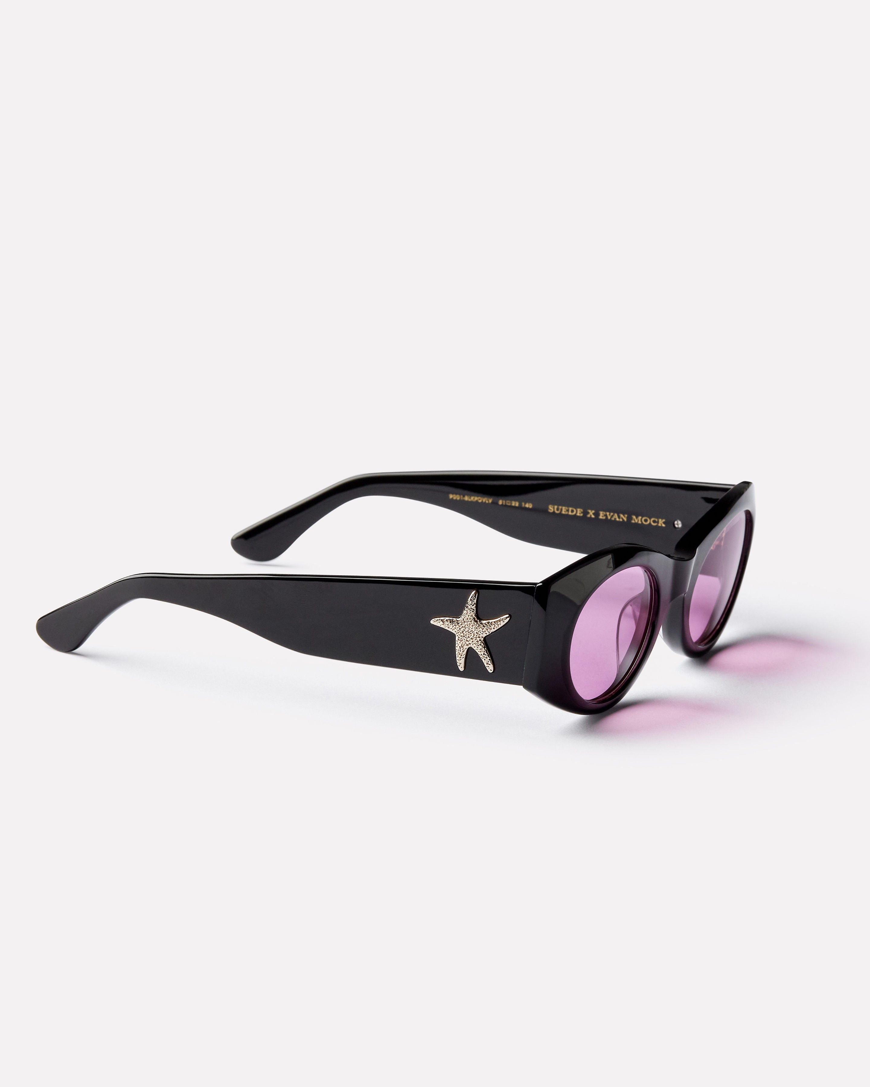 Suede - Black Polished / Velvet - EPOKHE EYEWEAR Sunglasses #