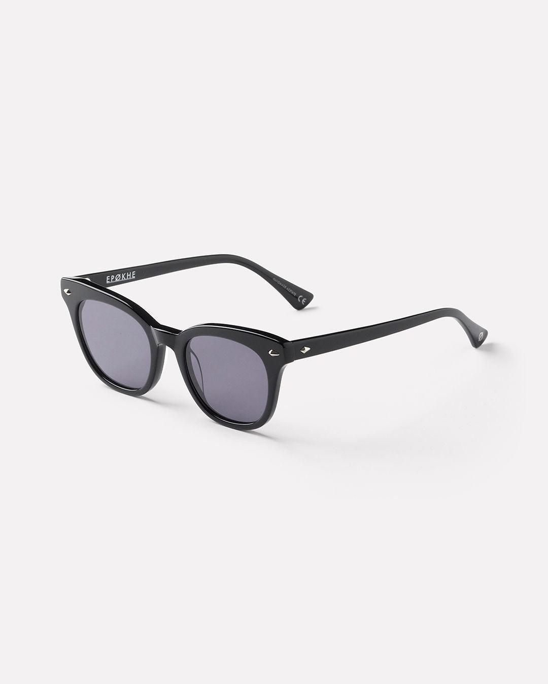 Dylan XS - Black Polished / Black - EPOKHE EYEWEAR Sunglasses #