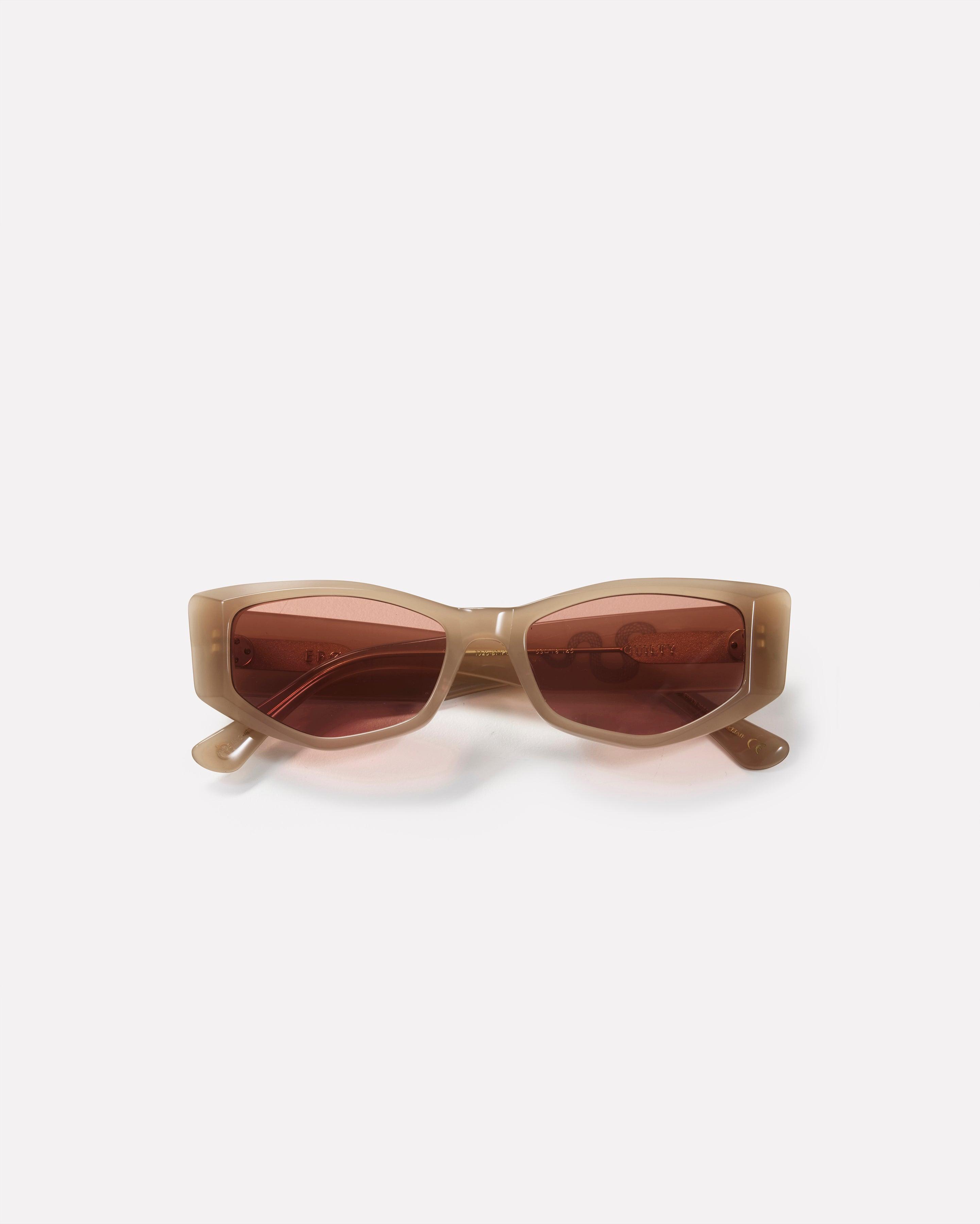 Guilty - Bone Polished / Amber - EPOKHE EYEWEAR Sunglasses #
