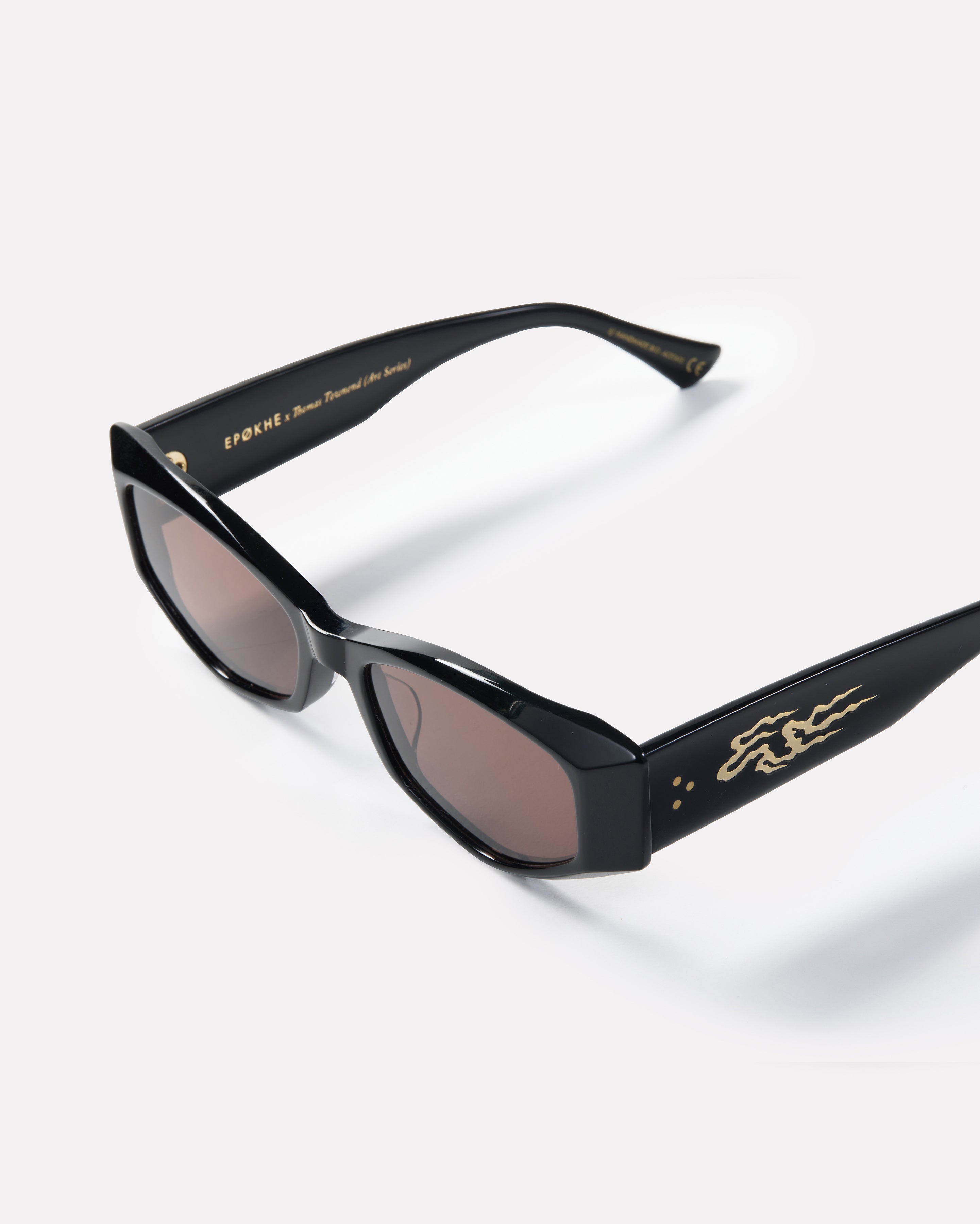 Guilty x Thomas Townend - Black Polished / Bronze - Sunglasses - EPOKHE EYEWEAR