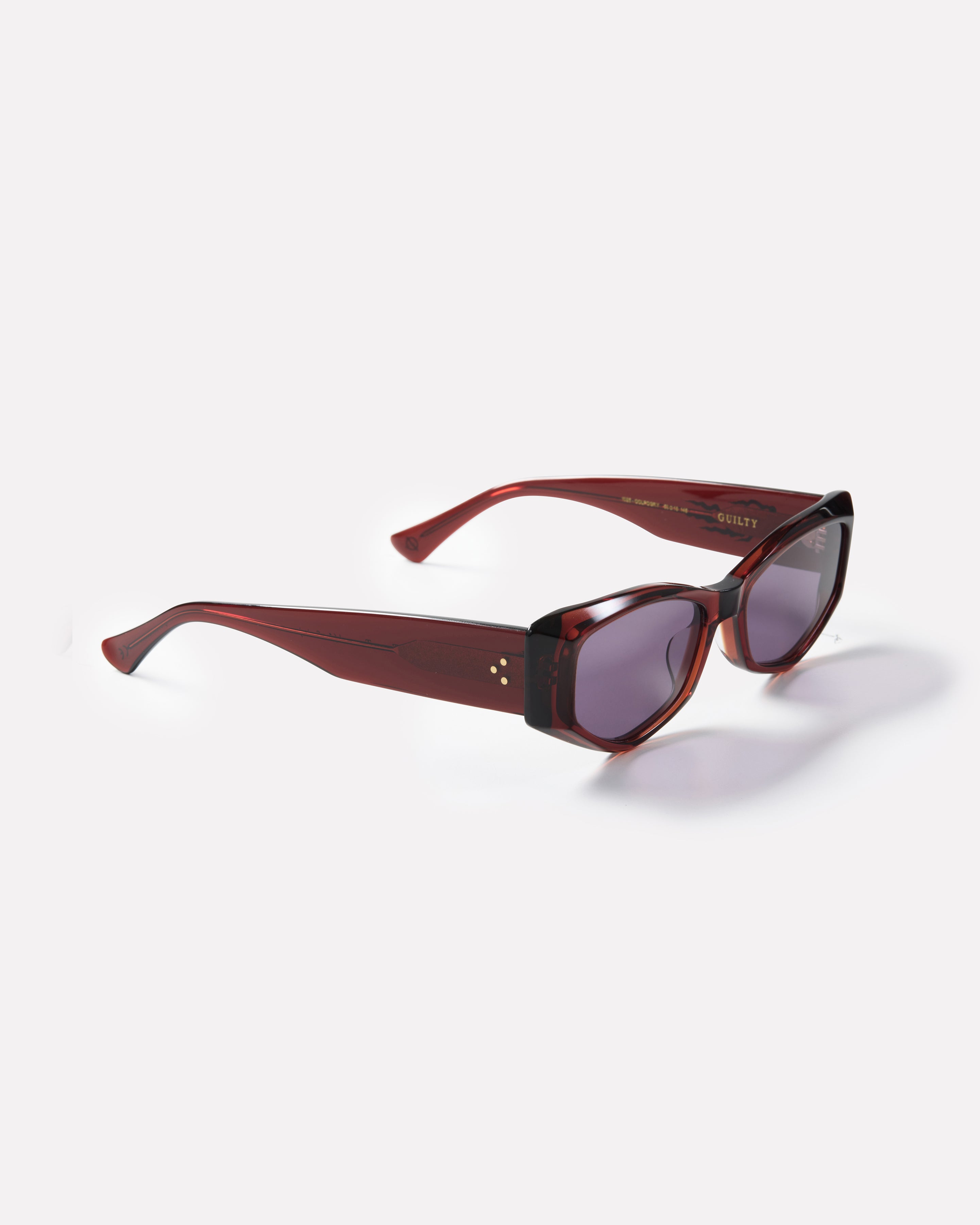 Guilty x Thomas Townend - Cola Polished / Grey - Sunglasses - EPOKHE EYEWEAR