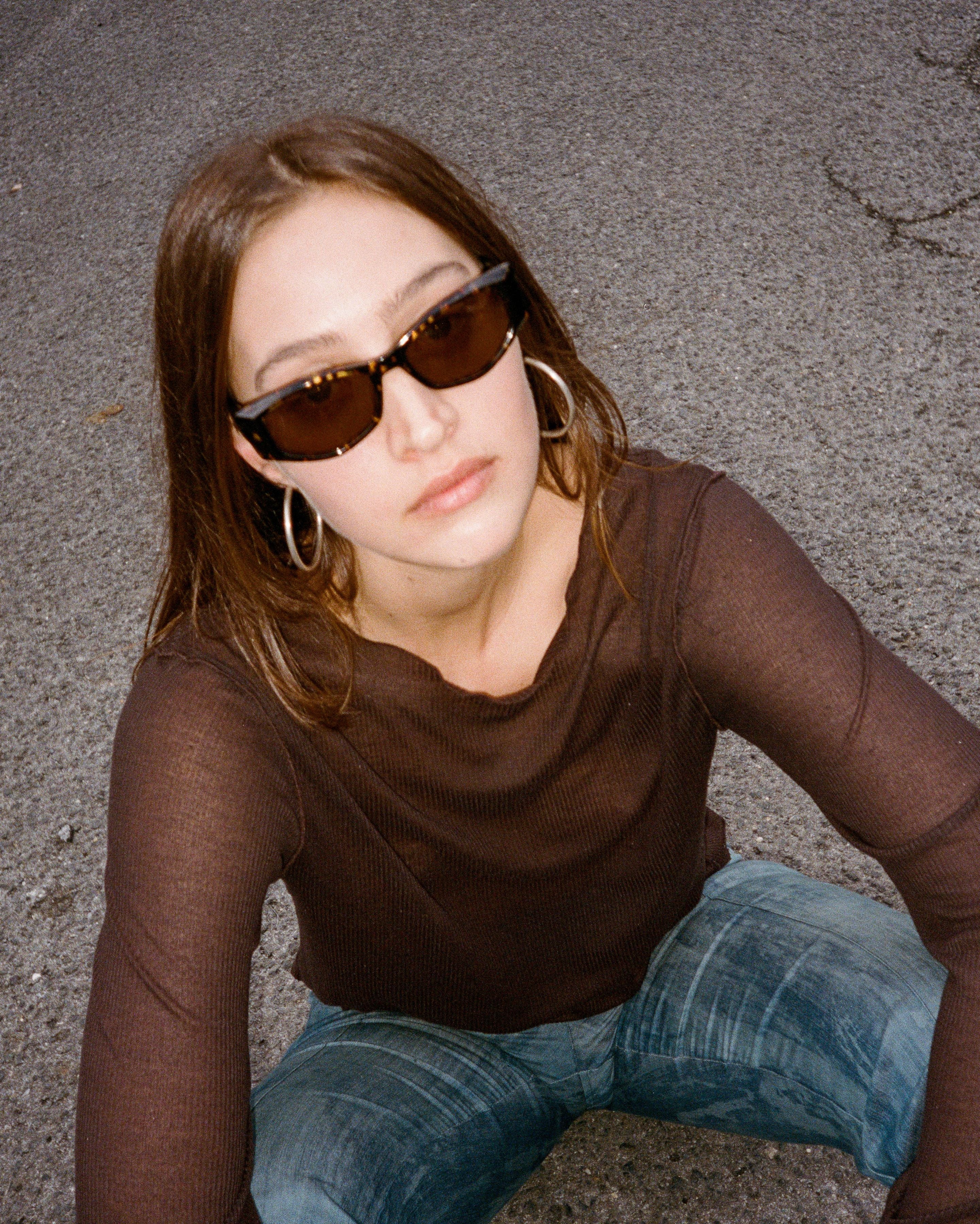 Guilty - Crystal Dark Tortoise Polished / Brown Polarized