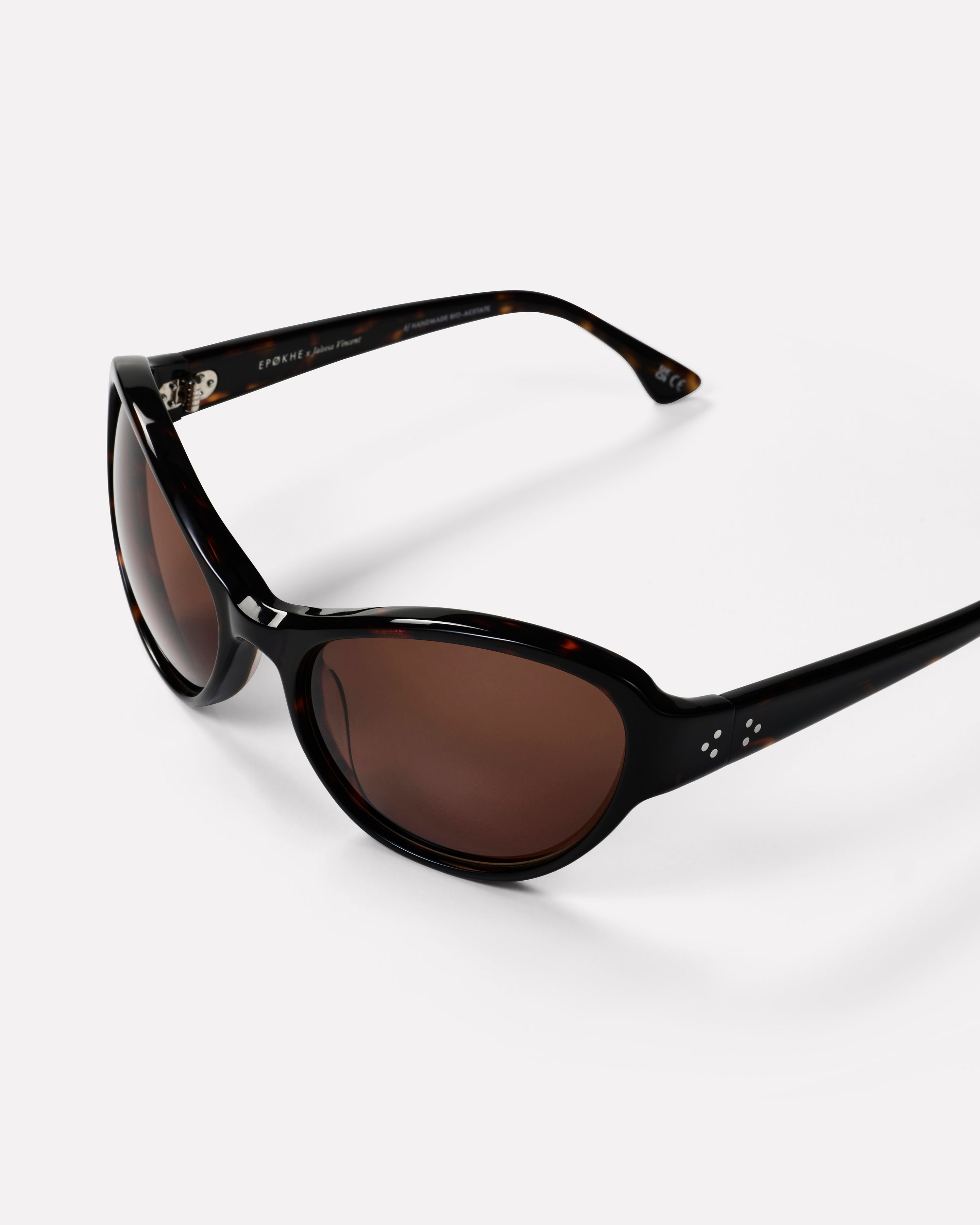 Jacuzzi x Jaleesa Vincent | Dark Tortoise Polished / Brown | Epokhe Eyewear