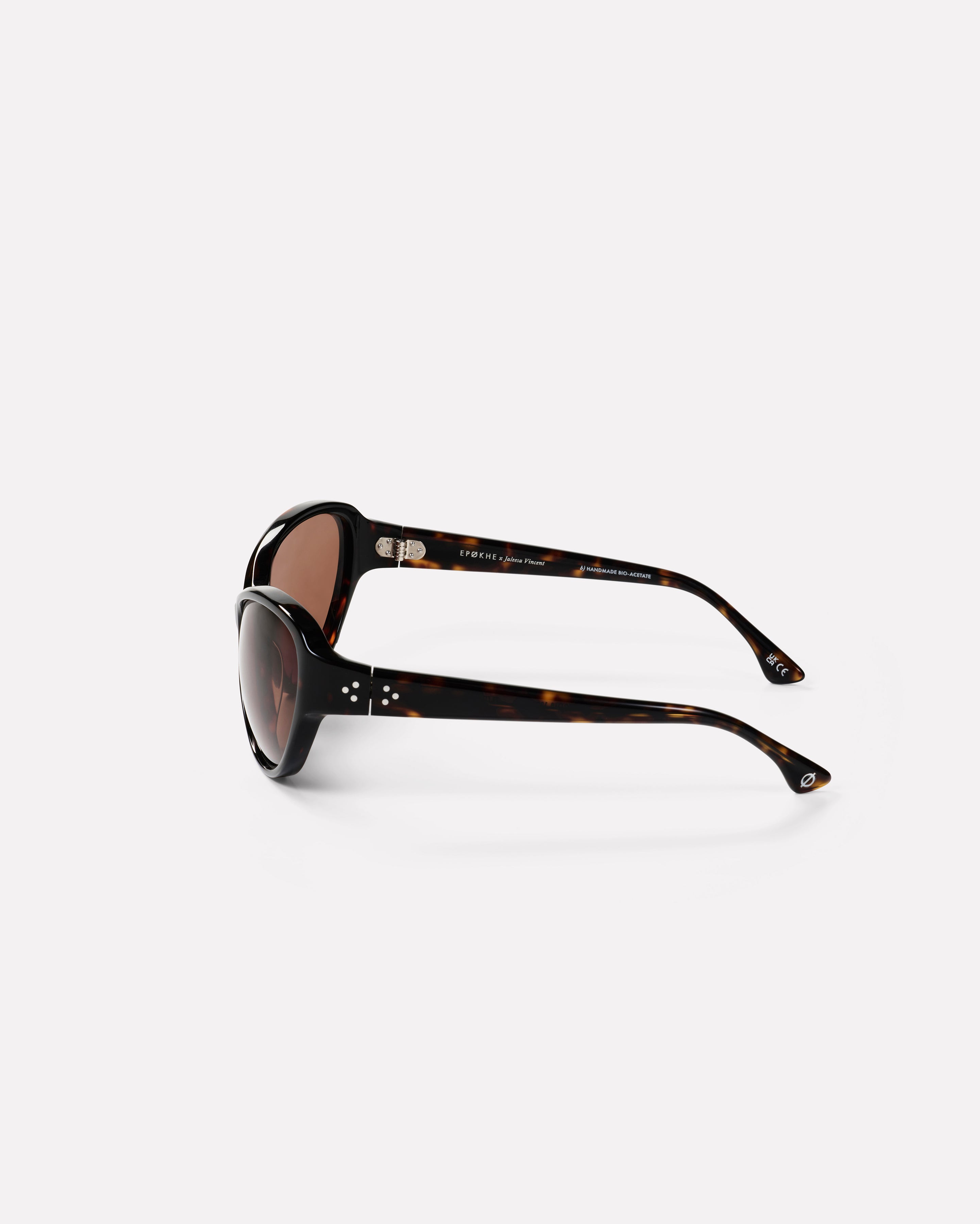 Jacuzzi x Jaleesa Vincent | Dark Tortoise Polished / Brown | Epokhe Eyewear