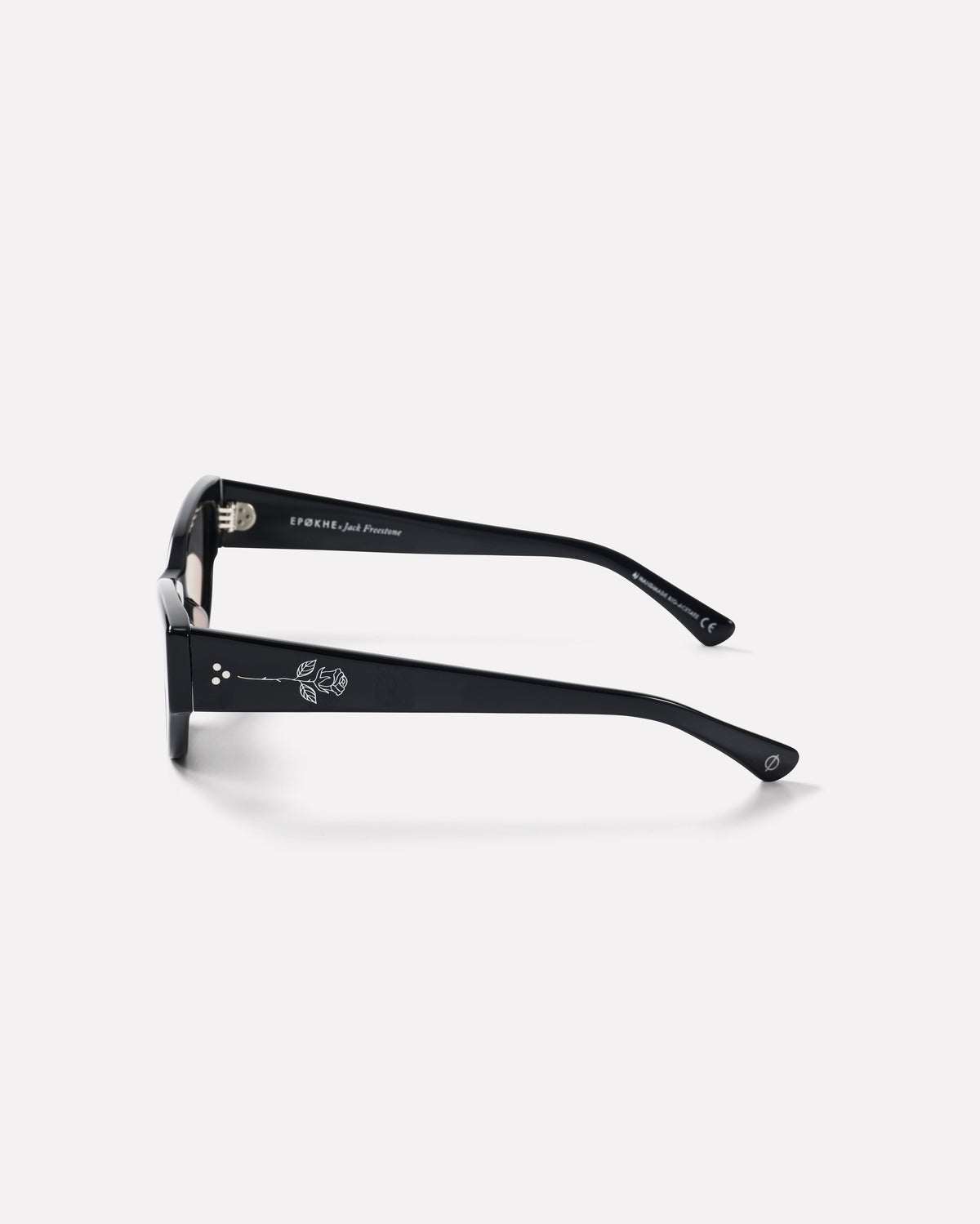 Reprise x Jack Freestone - Black Polished / Black - EPOKHE EYEWEAR Sunglasses #