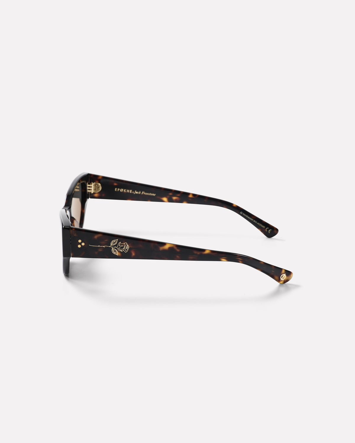 Reprise x Jack Freestone- Dark Tortoise Polished / Green - EPOKHE EYEWEAR Sunglasses #