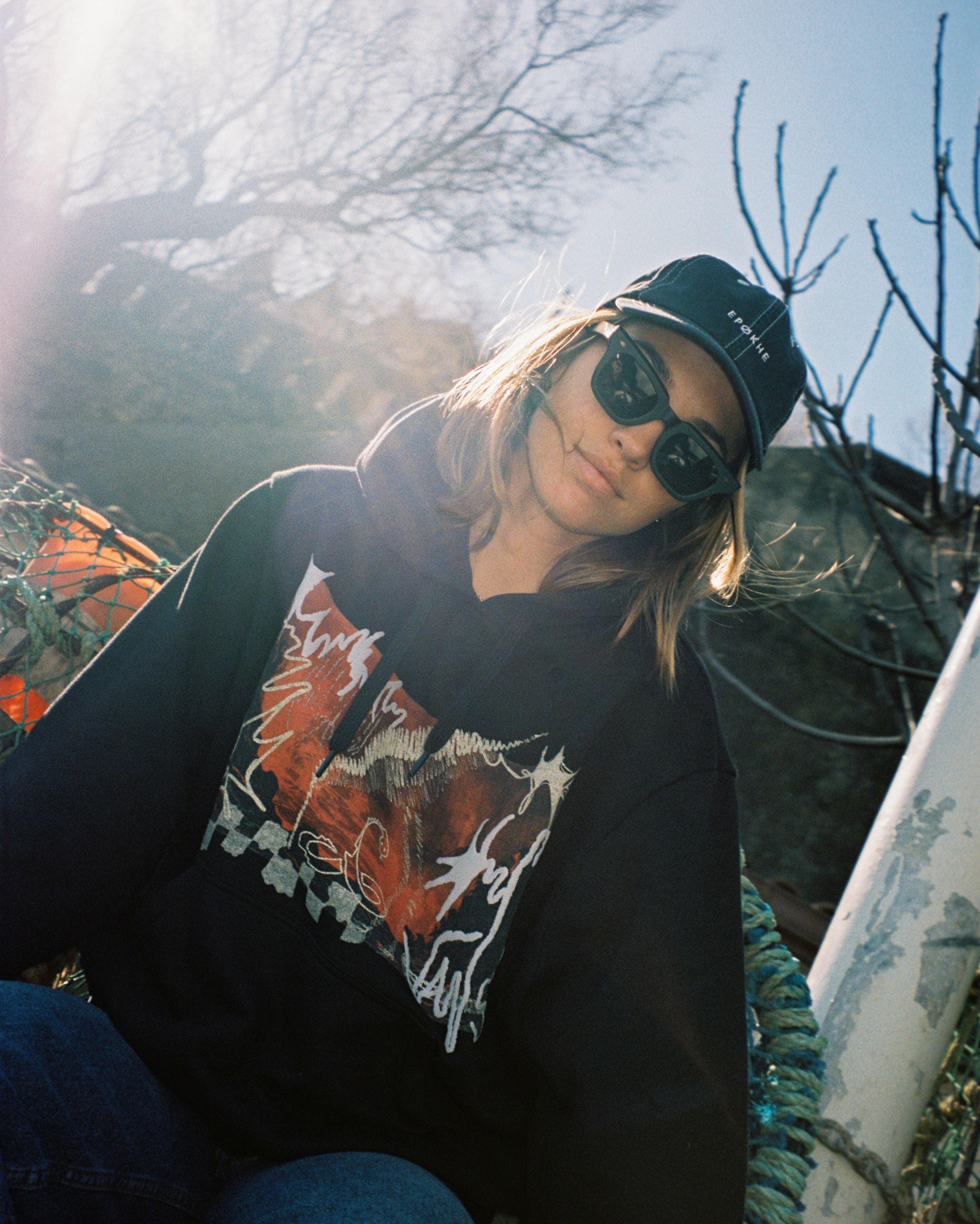 ASTRO チャウヌ SHIONLE ポスカ Stereo x Eithan Osborne - Matte Black / Black Polarized