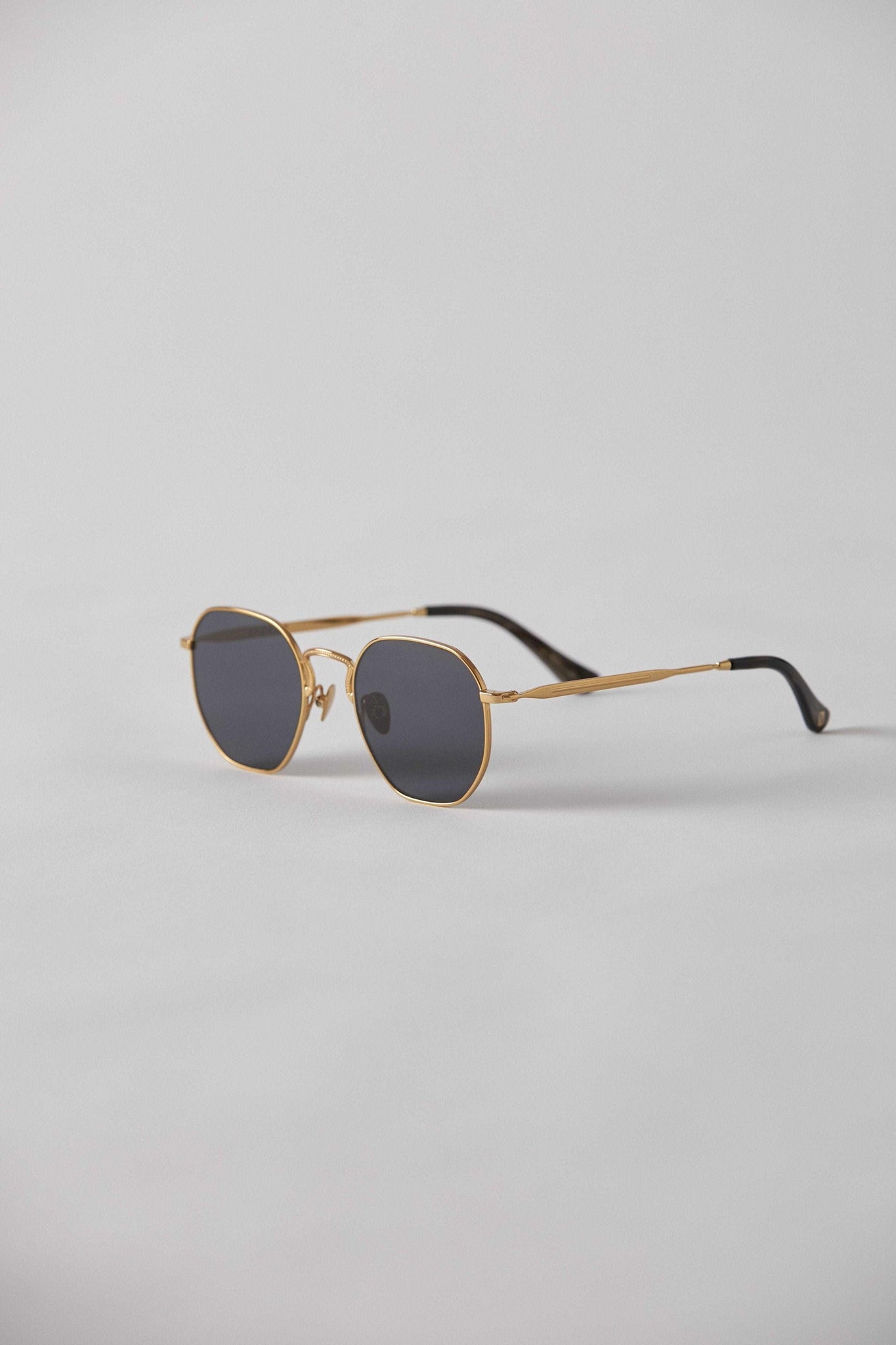Denz - Gold Polished / Black - Sunglasses - EPOKHE EYEWEAR