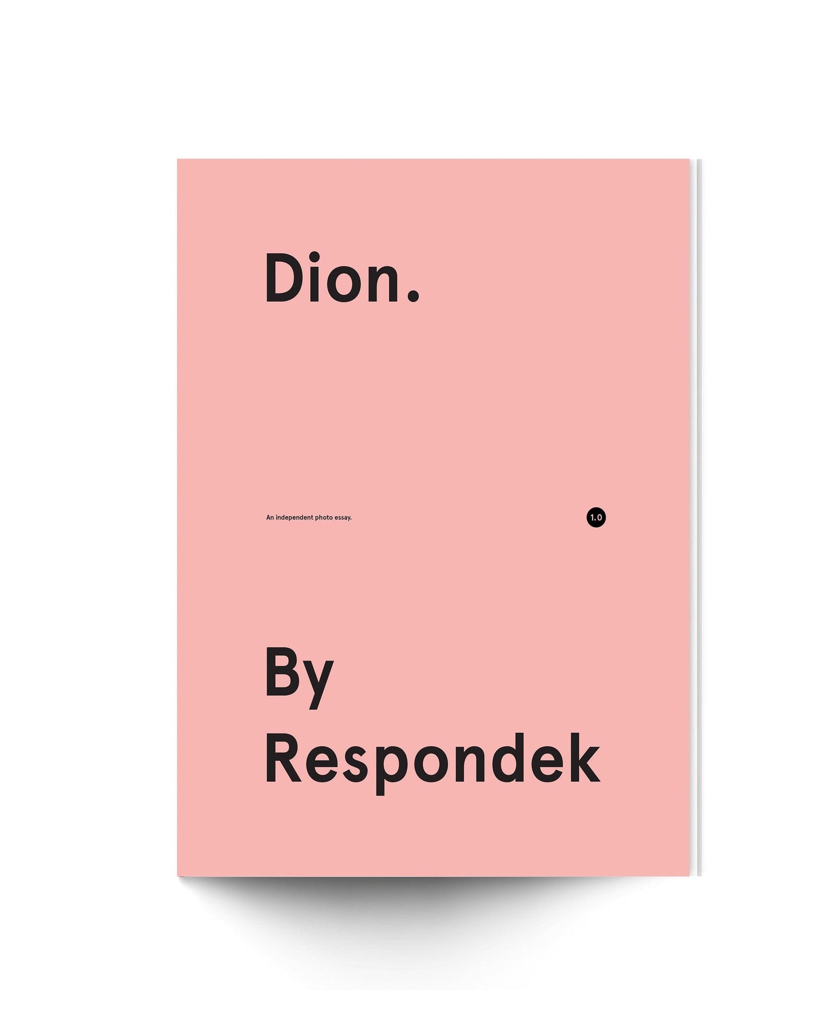 Dion By Respondek Book - Books - EPOKHE EYEWEAR