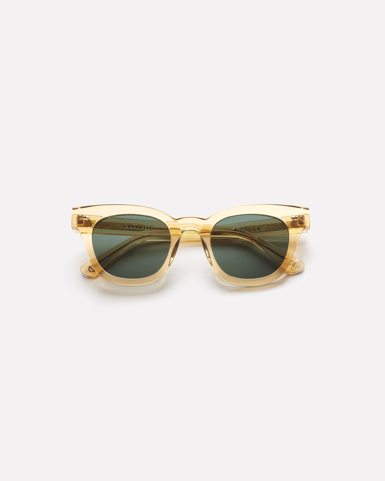 Dylan - Citrine Polished / Green - Sunglasses - EPOKHE EYEWEAR