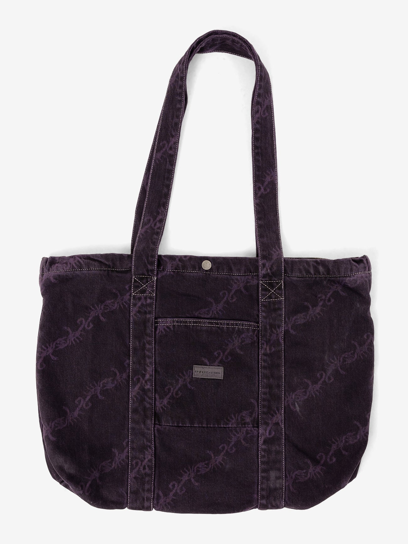 Thrills x Epokhe Denim Scorpion Tote - Black/Purple