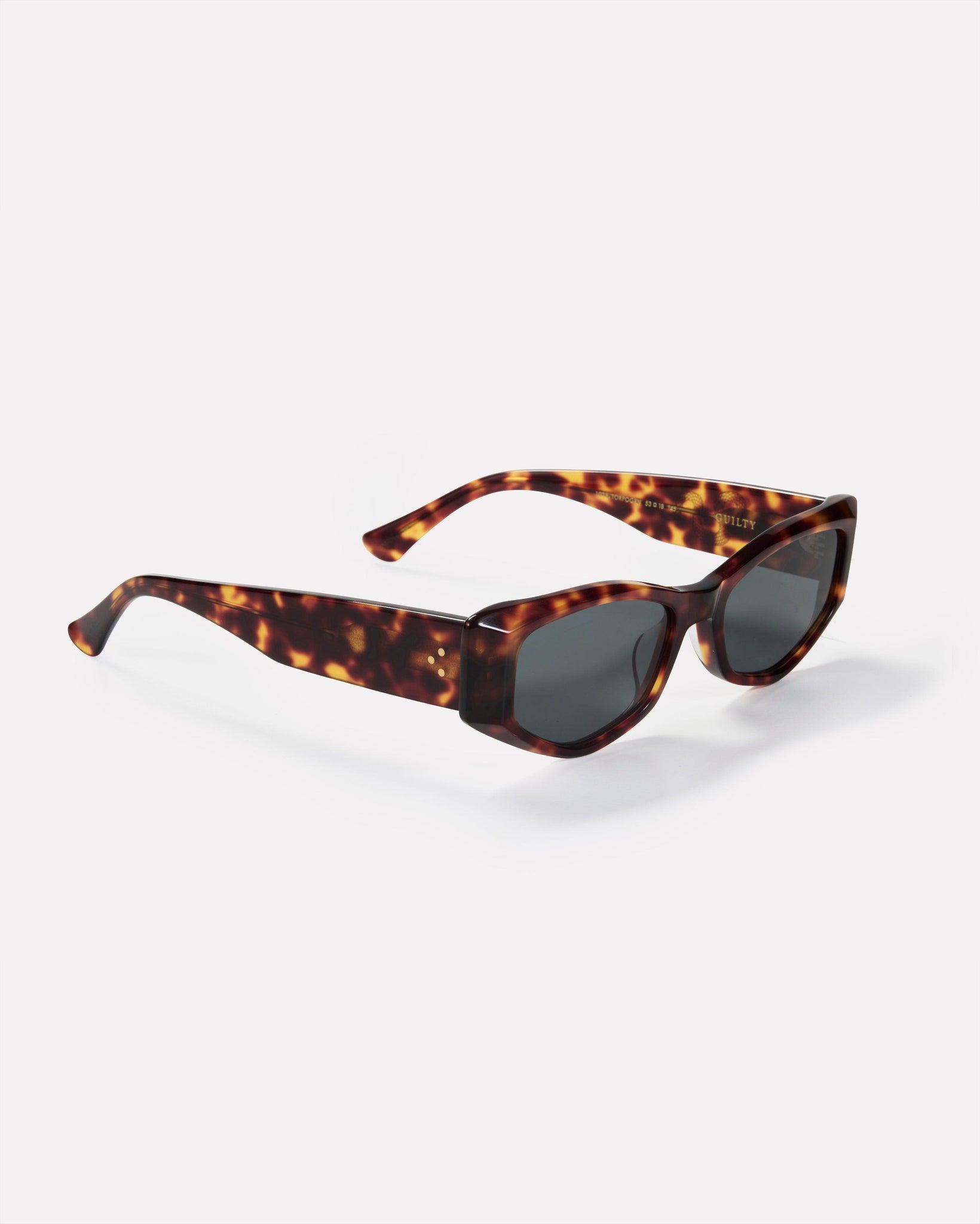 Guilty - Tortoise Polished/Green - Sunglasses - EPOKHE EYEWEAR