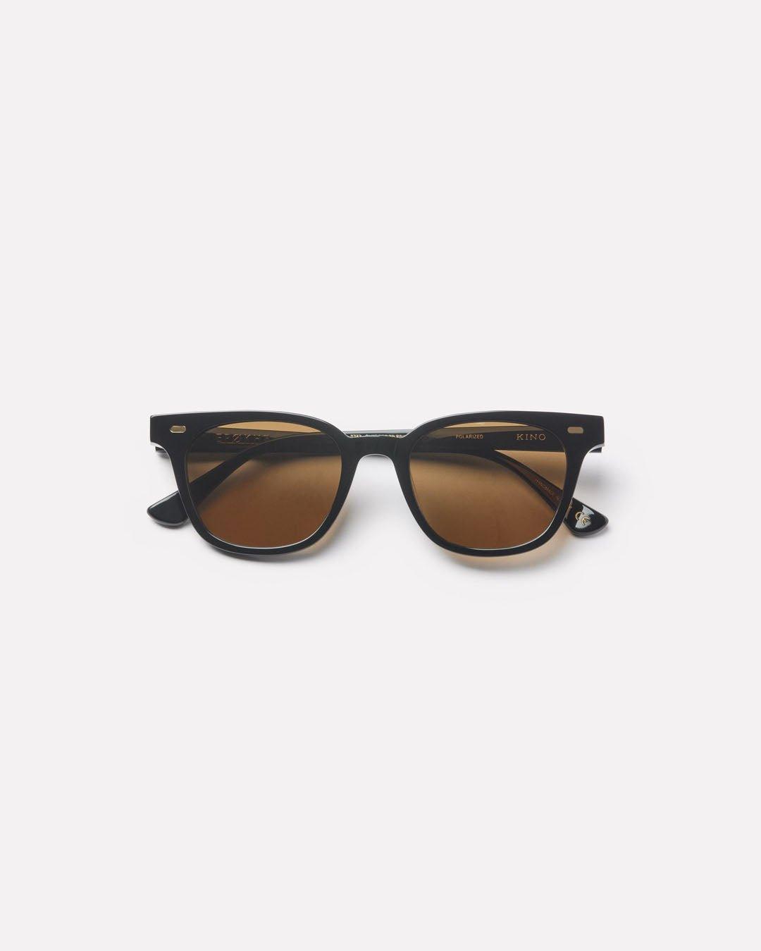Kino - Black Polished / Bronze Polarized - Sunglasses - EPOKHE EYEWEAR