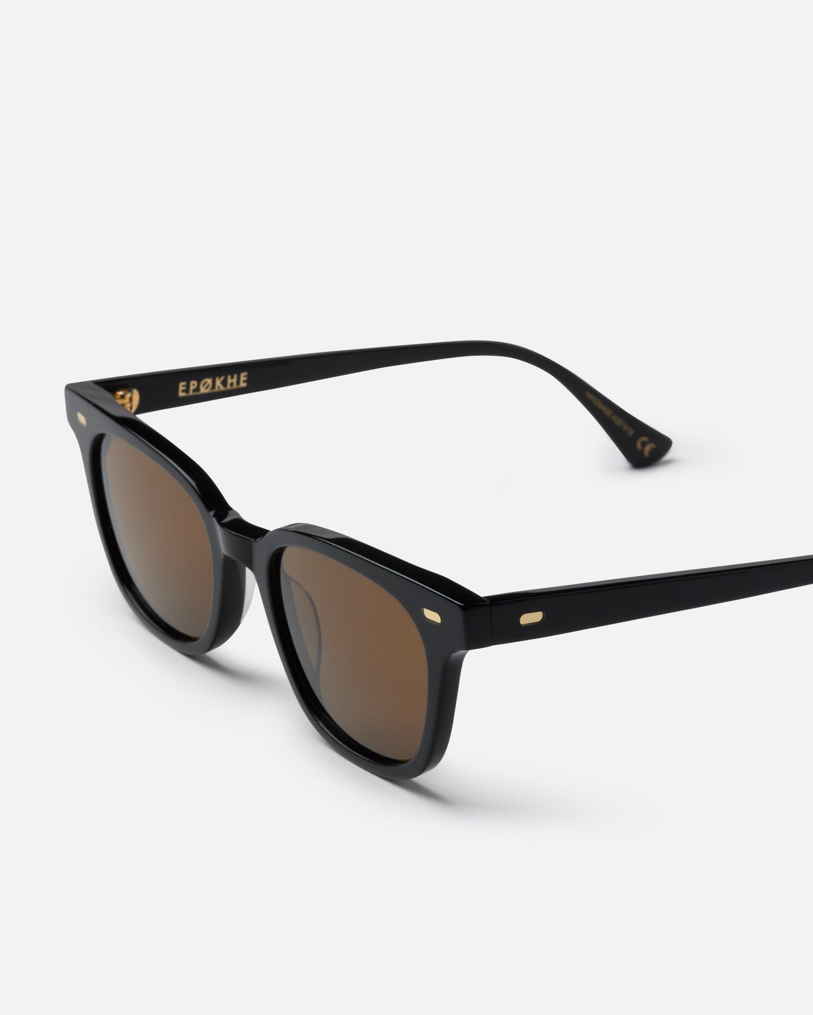 Kino - Black Polished / Bronze Polarized - Sunglasses - EPOKHE EYEWEAR