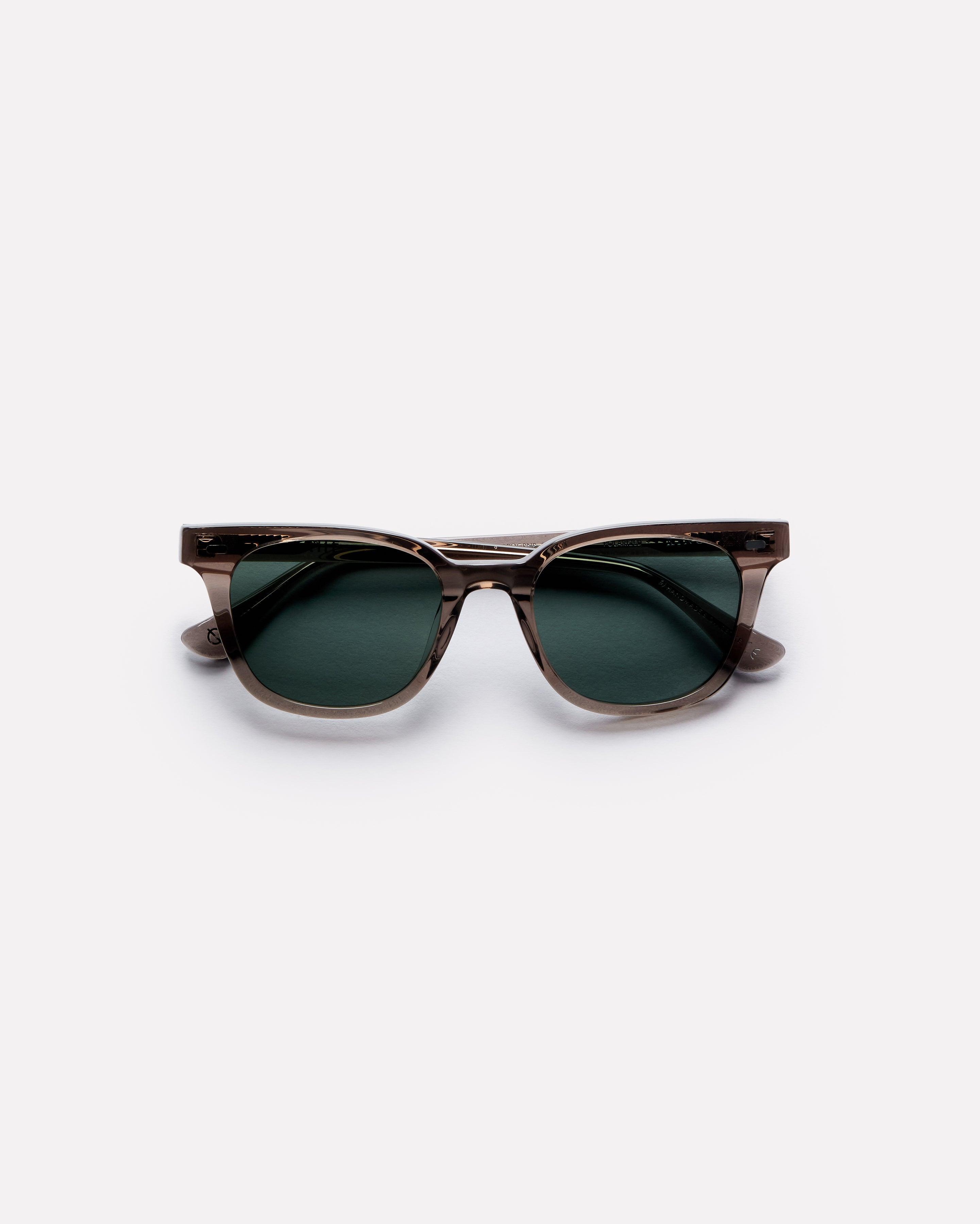 Kino - Carbon Polished / Green Polarized - Sunglasses - EPOKHE EYEWEAR