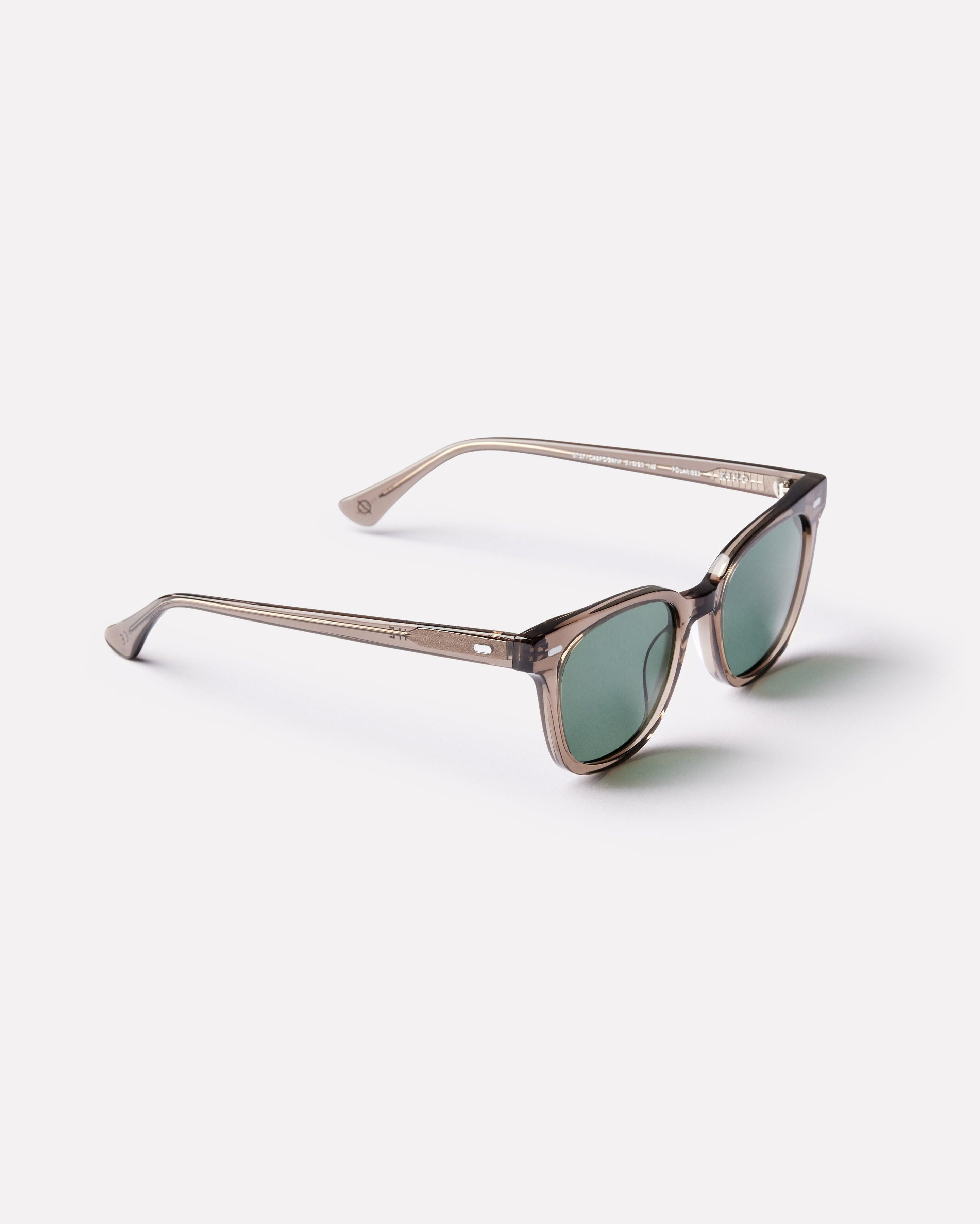 Kino - Carbon Polished / Green Polarized - Sunglasses - EPOKHE EYEWEAR