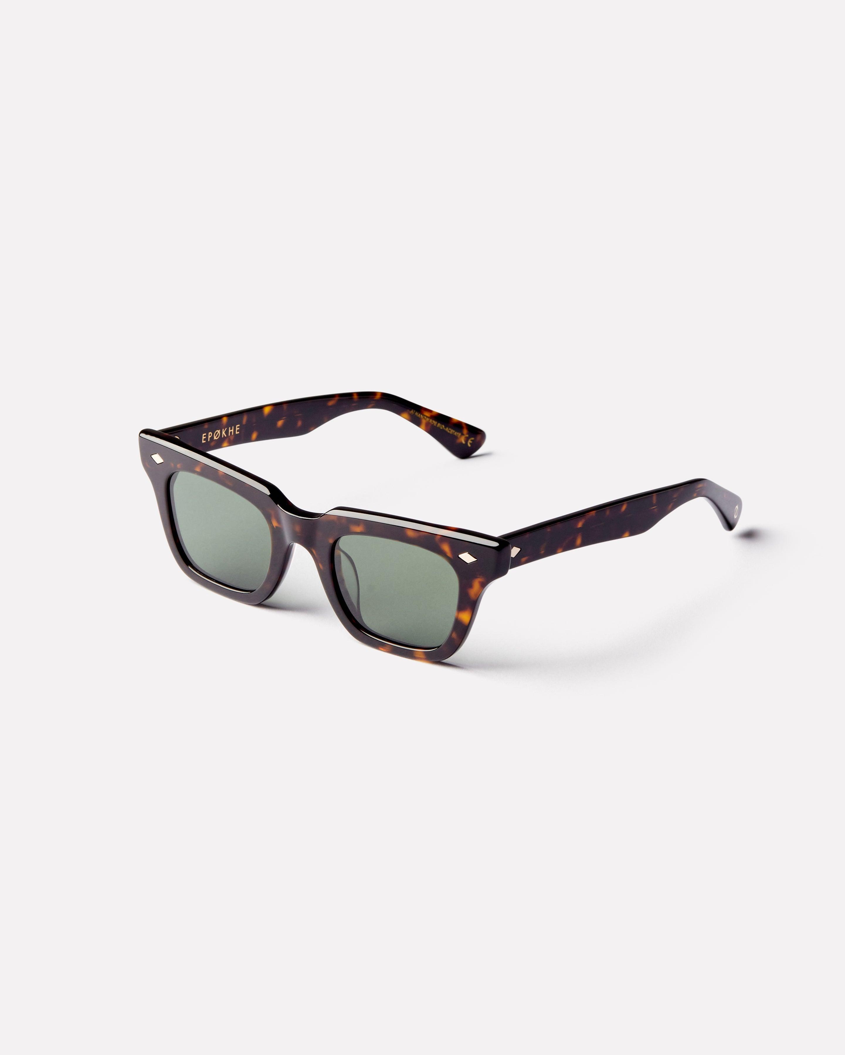 Stereo - Tortoise Polished / Green Polarized – EPOKHE EYEWEAR