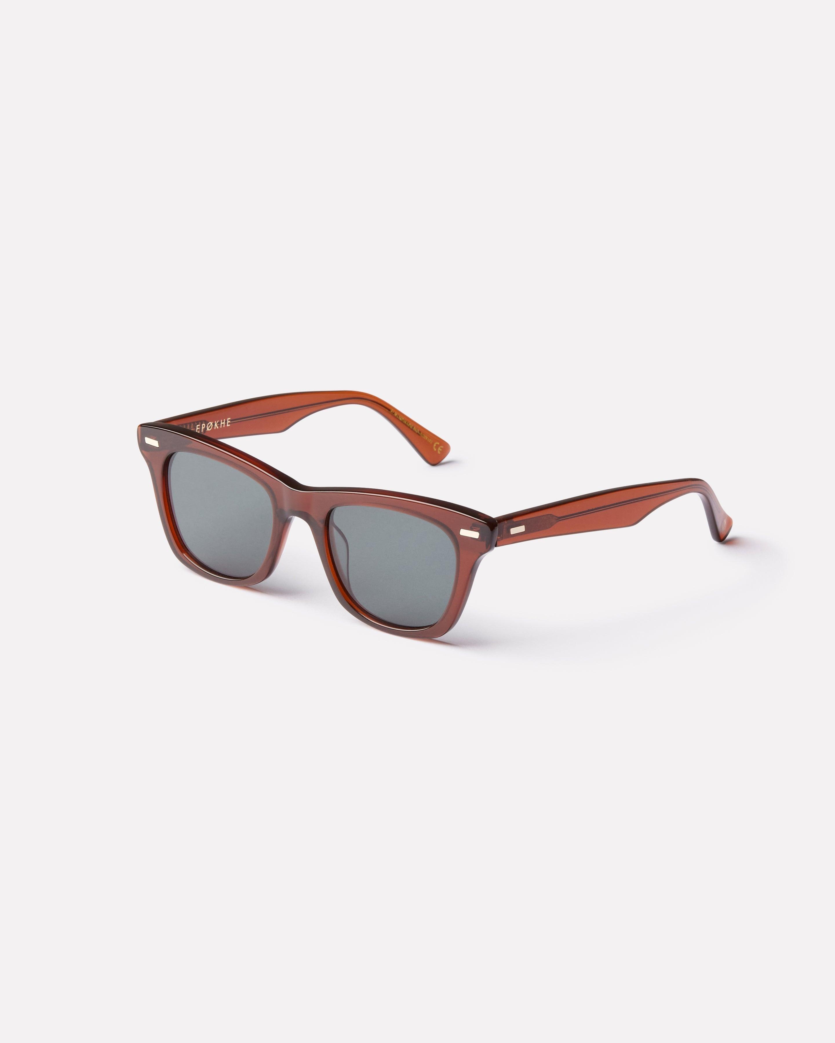 SZEX - Tobacco Polished / Green - Sunglasses - EPOKHE EYEWEAR