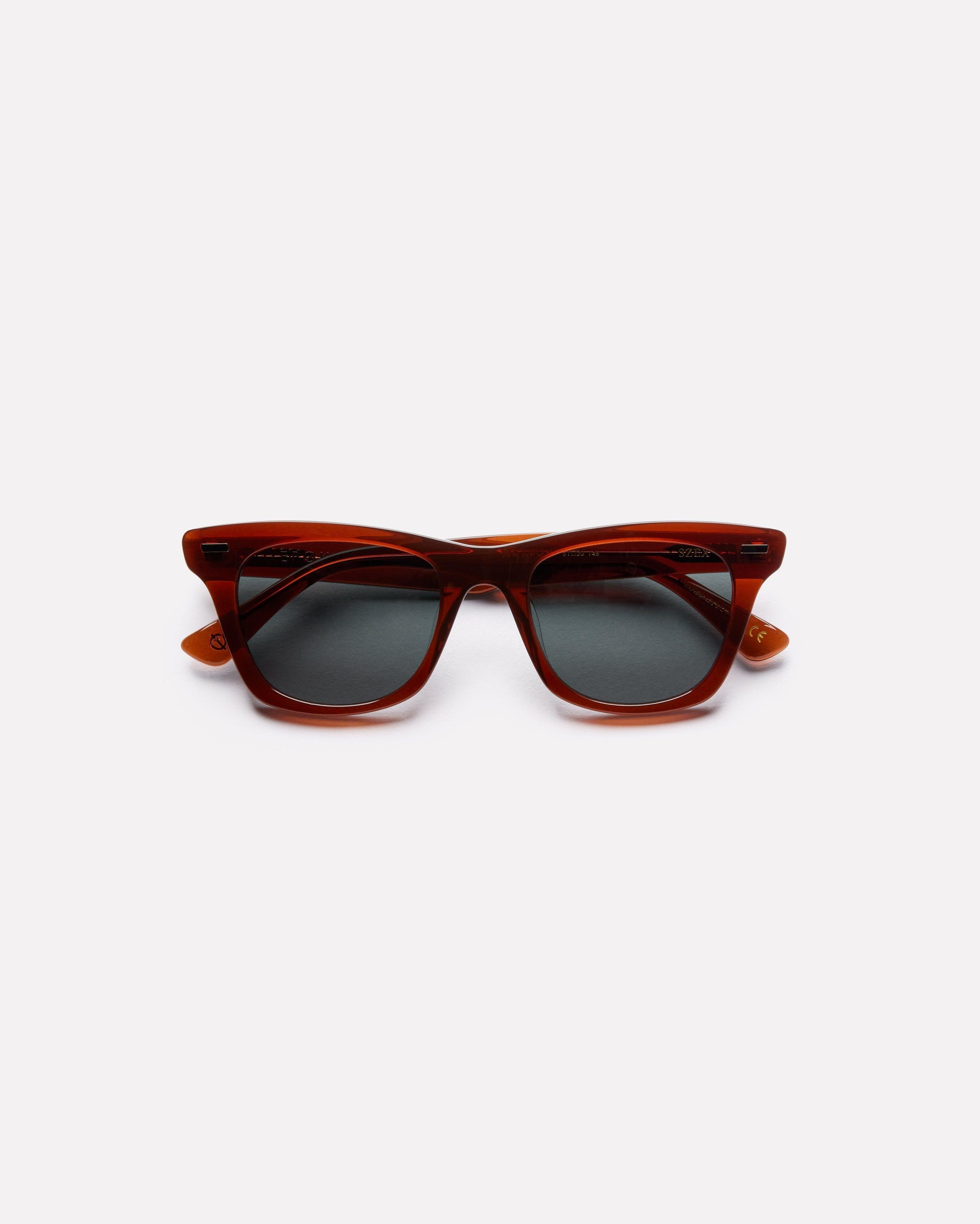 SZEX - Tobacco Polished / Green - Sunglasses - EPOKHE EYEWEAR