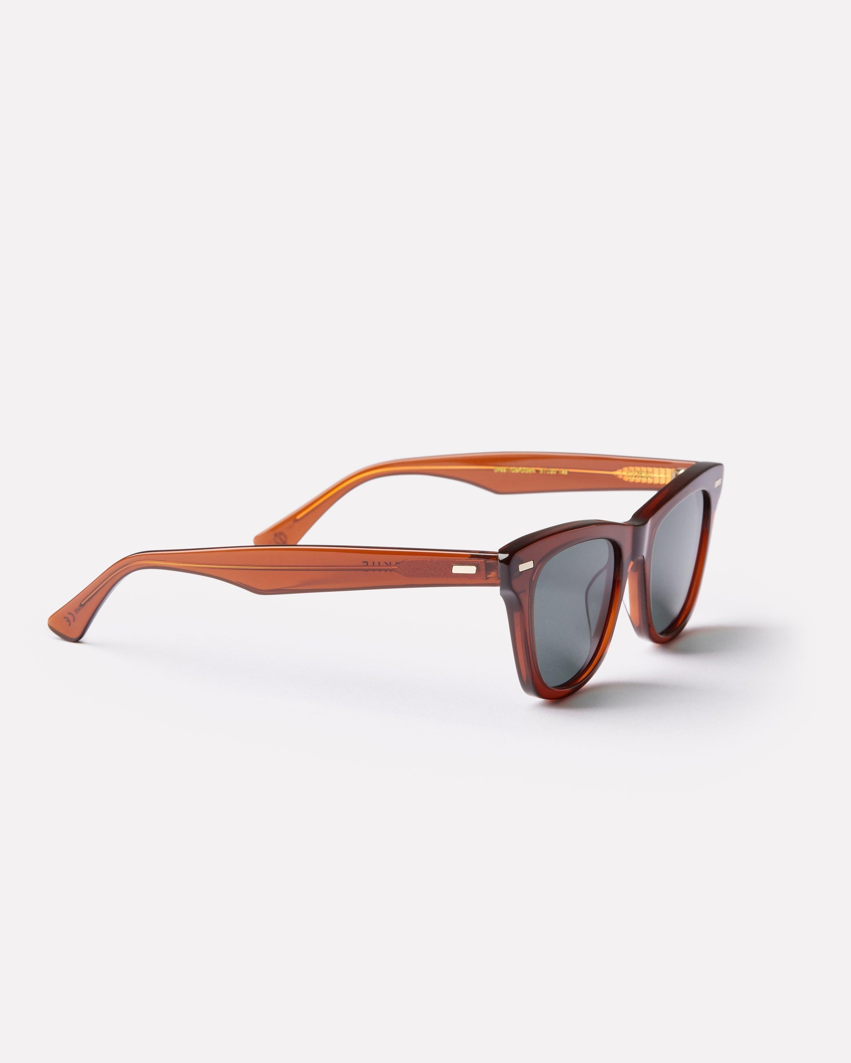 SZEX - Tobacco Polished / Green - Sunglasses - EPOKHE EYEWEAR