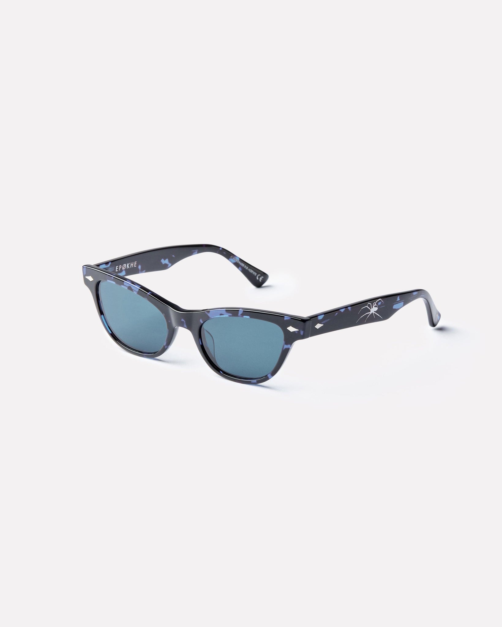 Veil - Blue Tortoise Polished / Blue - Sunglasses - EPOKHE EYEWEAR
