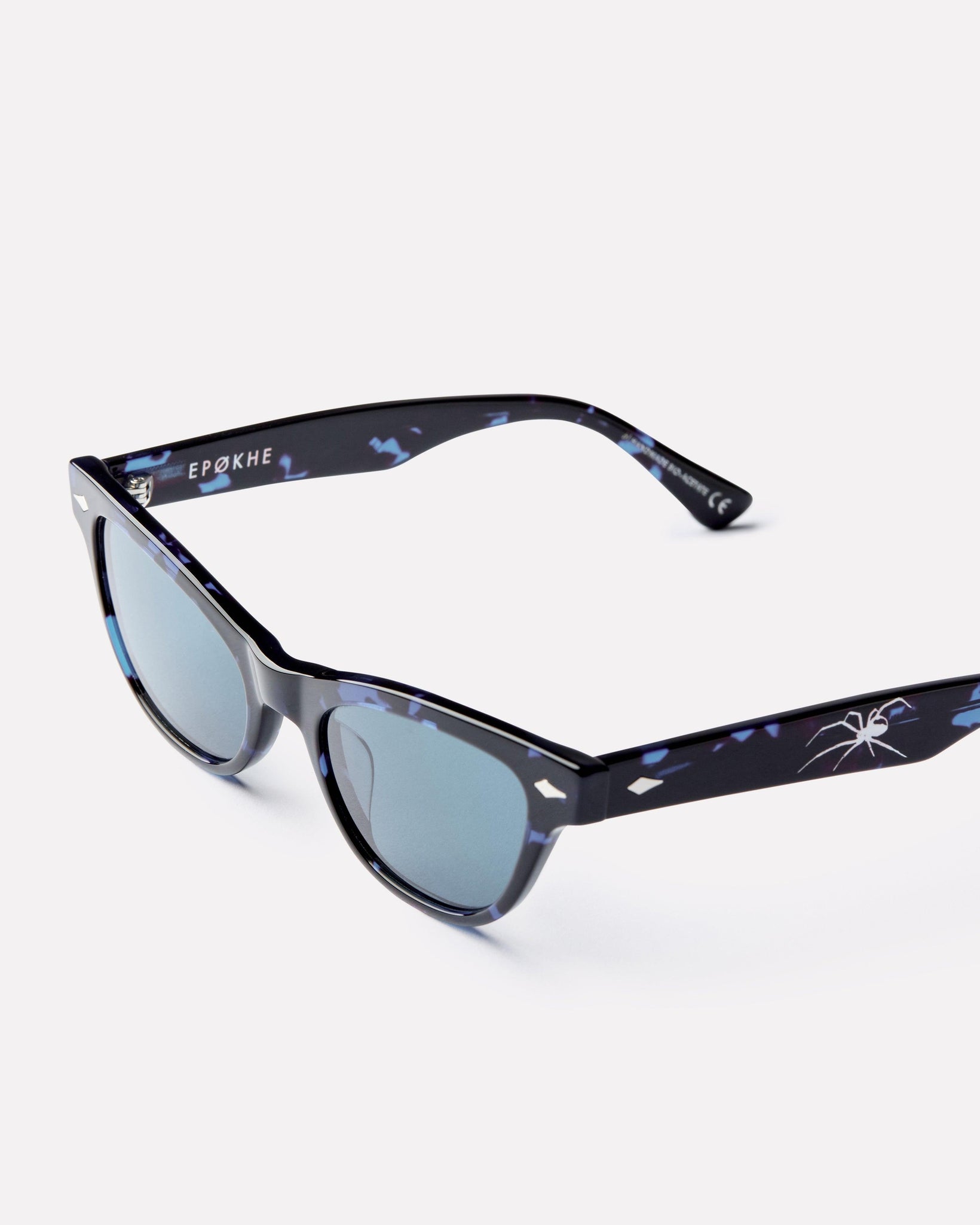 Veil - Blue Tortoise Polished / Blue - Sunglasses - EPOKHE EYEWEAR