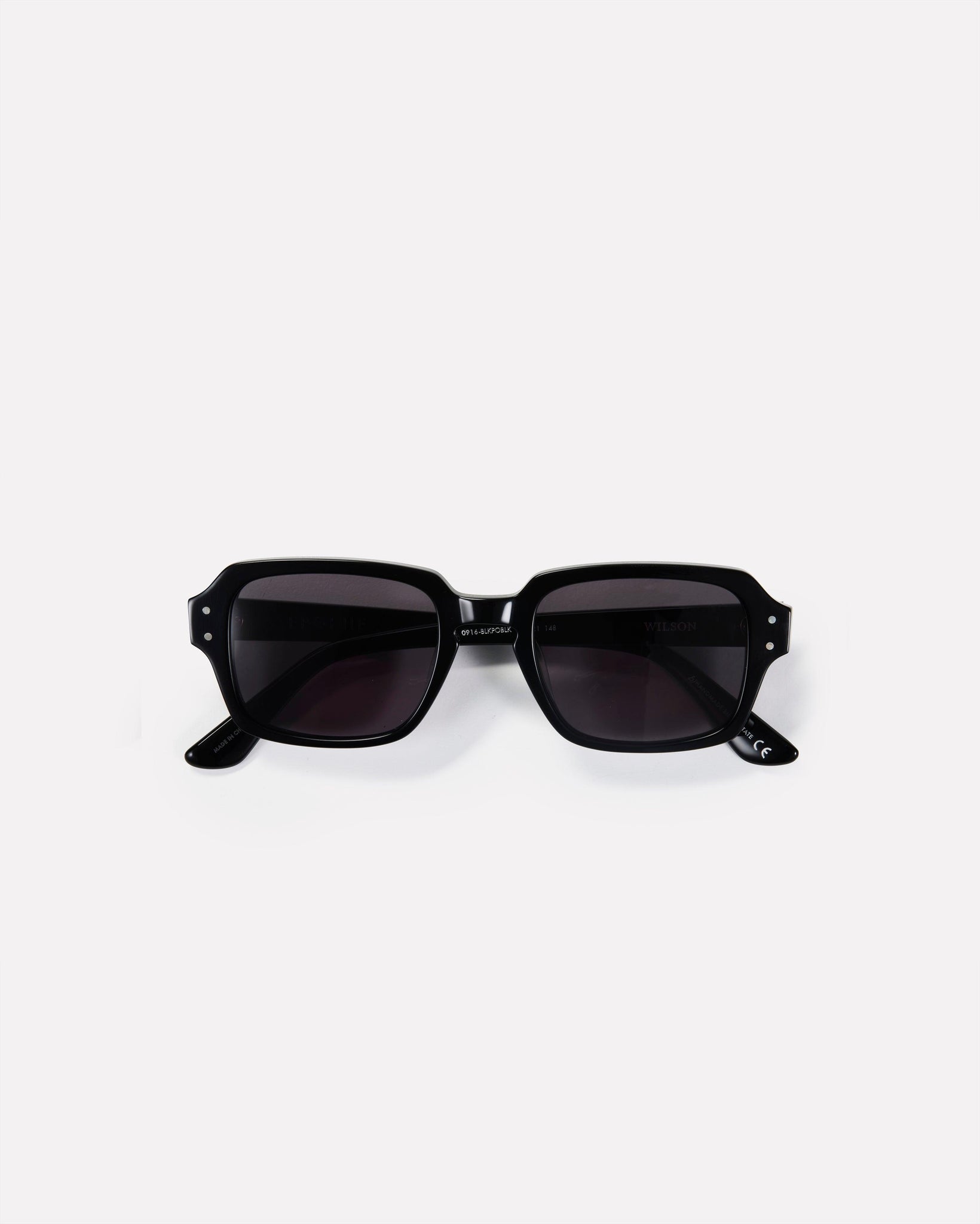 Wilson - Black Polished / Black - Sunglasses - EPOKHE EYEWEAR