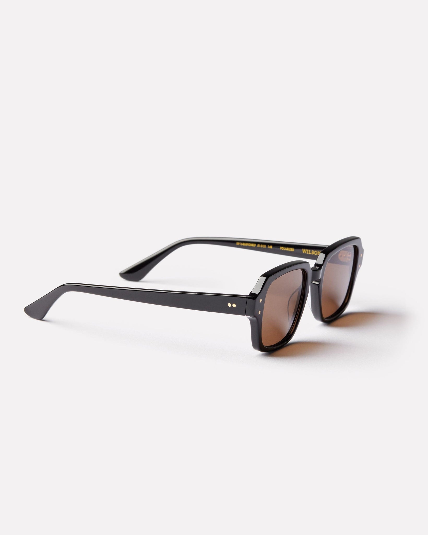 Wilson - Black Polished / Bronze Polarized - Sunglasses - EPOKHE EYEWEAR